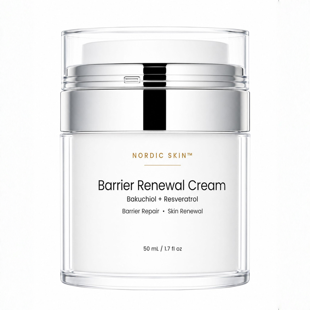 Nordic Skin Barrier Renewal Cream Bakuchiol and Resveratrol 50 mL face moisturizer